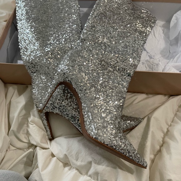 After Midnight Sequin Boots - Picture 5 of 9